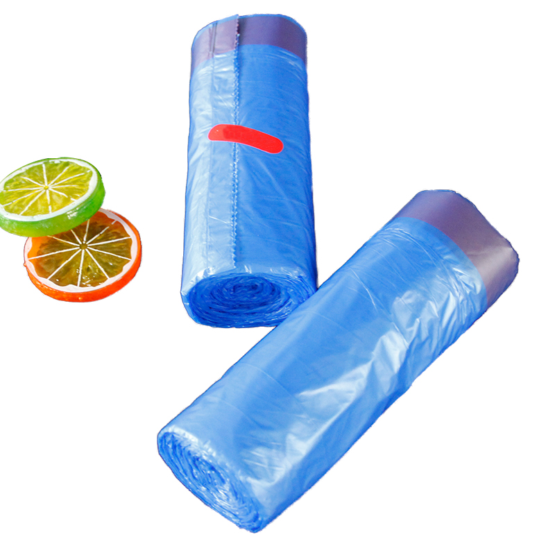 塑料連卷抽繩袋