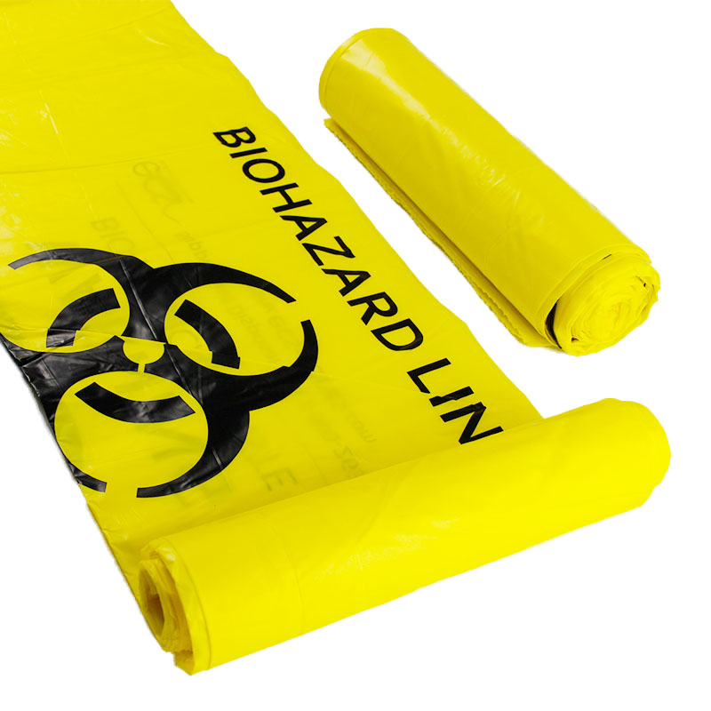 天柏連卷抽繩醫療廢物袋生產